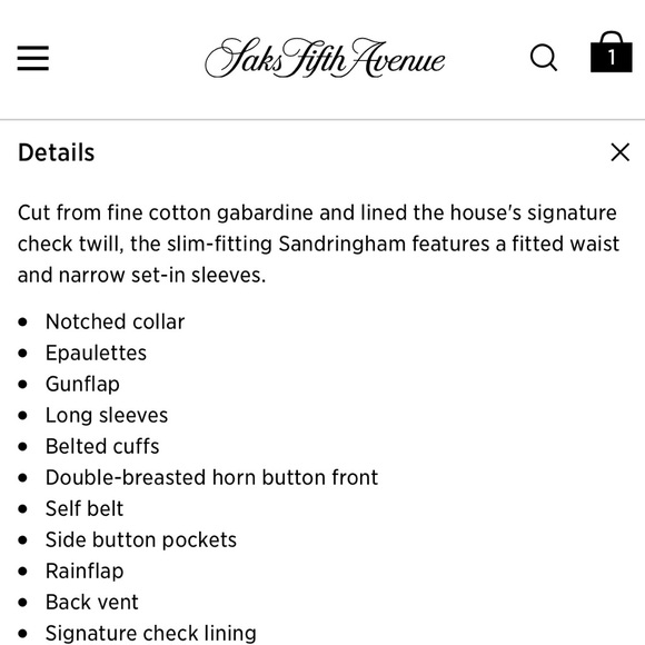 ❌SOLD❌ {Burberry} Sandringham honey trench coat 4 - Picture 3 of 7